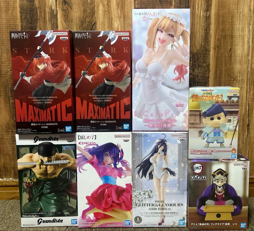 最新プライズフィギュア　まとめ売り　童磨　推しの子　ゾロ　シュタルク　喜多川海夢