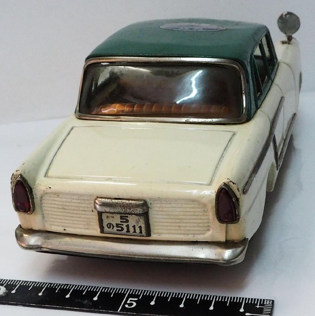 イチコー【日野コンテッサ 緑/白 ホイル1個交換ミラー自作】ブリキ ミニカー箱無