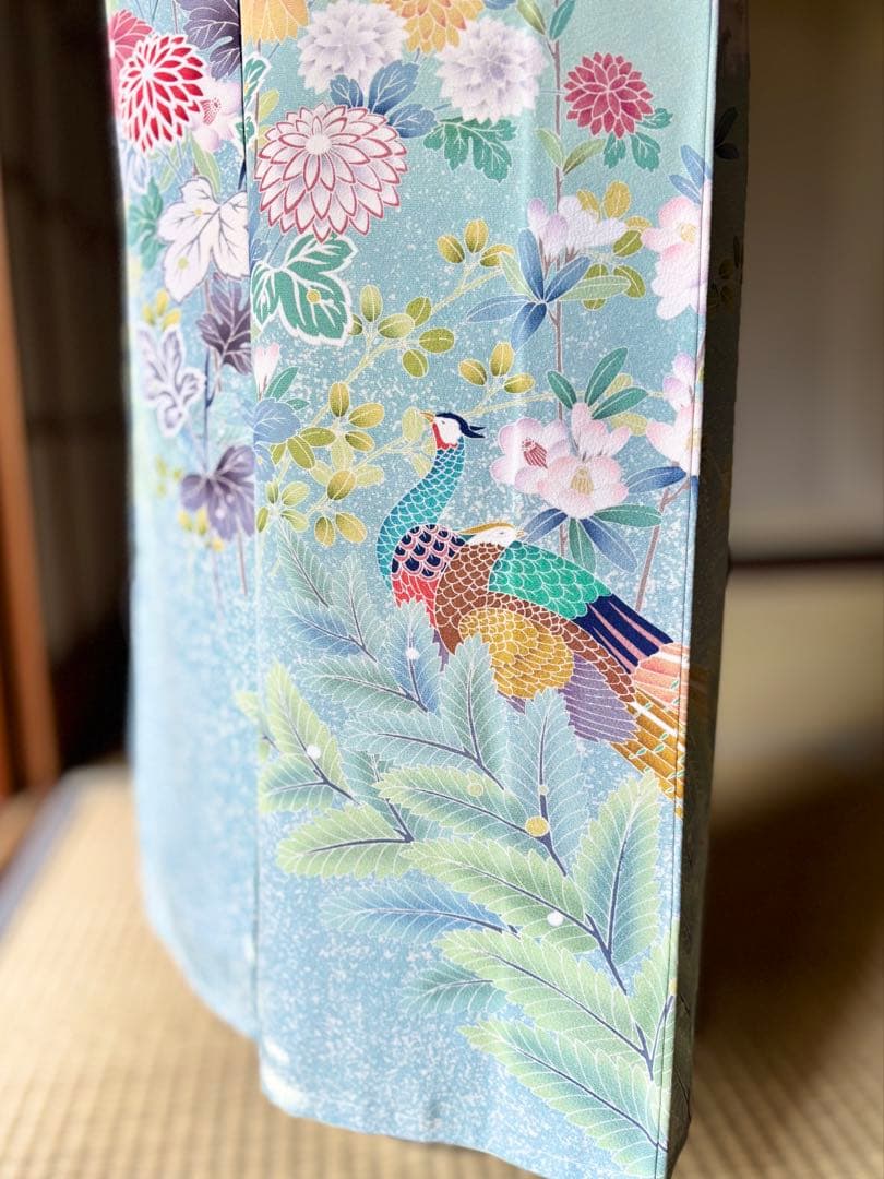 正絹訪問着4点フルセット◎全品未使用！こだわりコーディネート品格シリーズa12