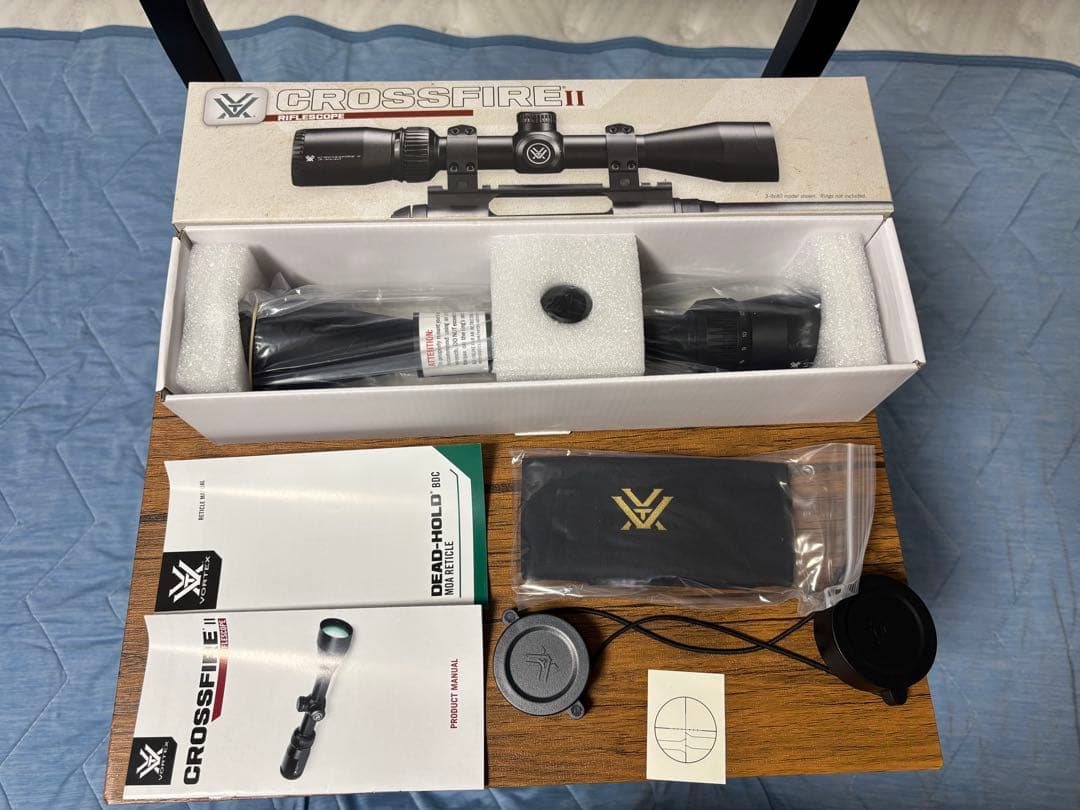 実物 Vortex Crossfire II 4-12x44 BDC スコープ