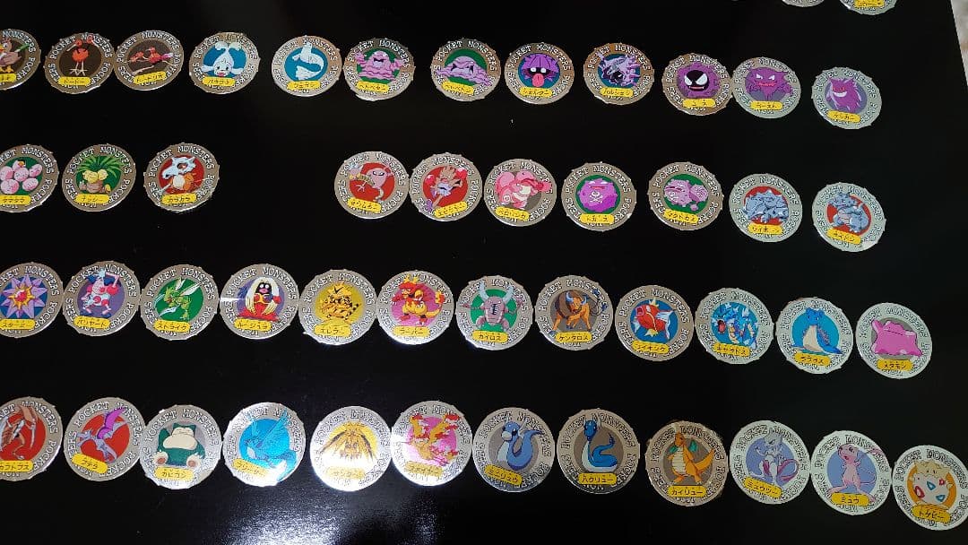 ポケモン初期　じゃんけんメンコ　148枚　おまけ付き