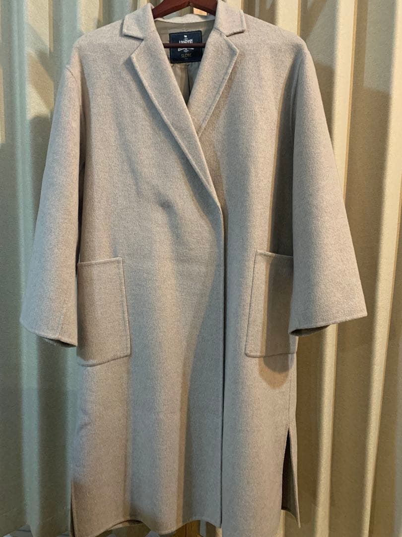 SLOBE IENA 定番のHAMILTONWOOLシリーズ チェスターコート