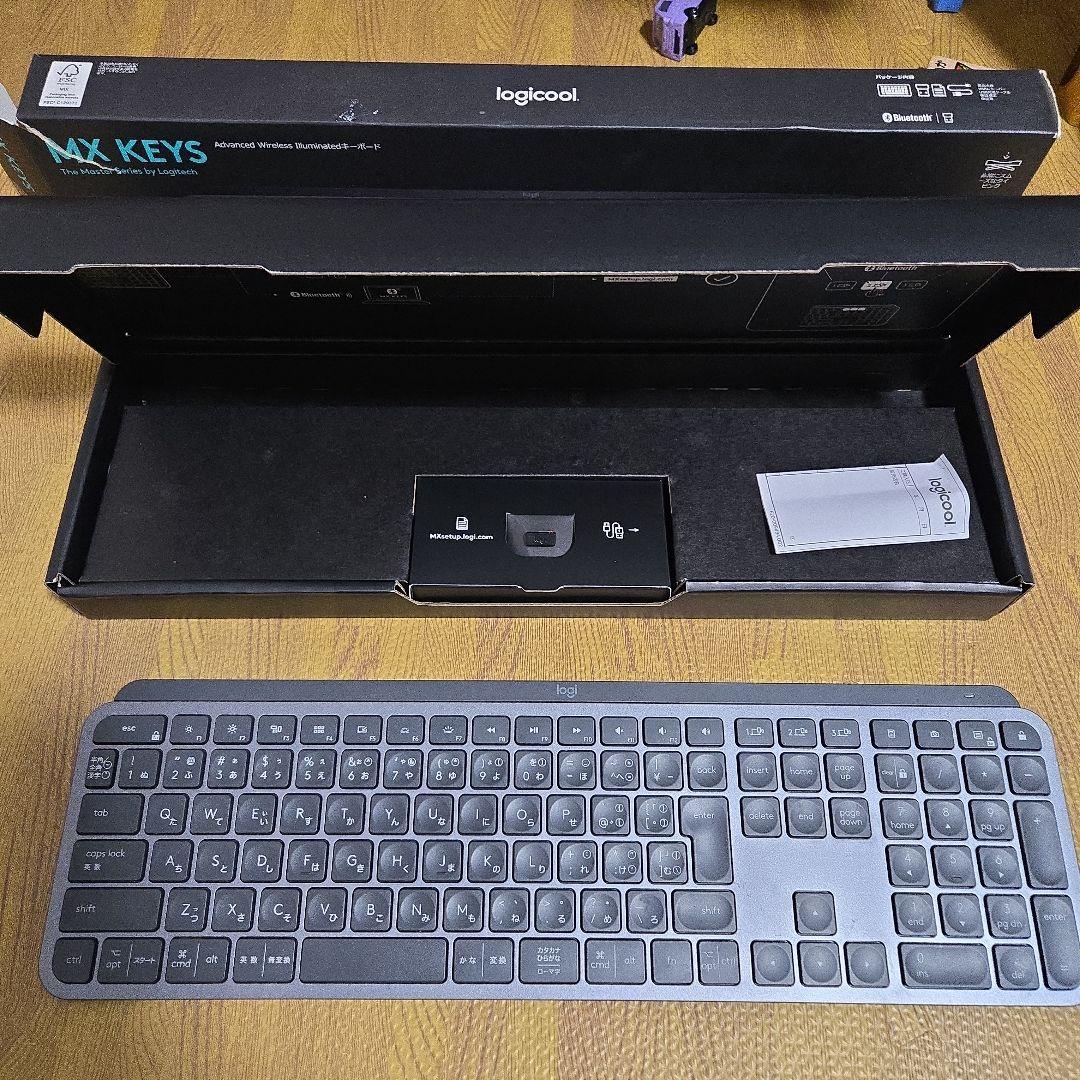 logicool MX KEYS 日本語 ワイヤレスキーボード kx800
