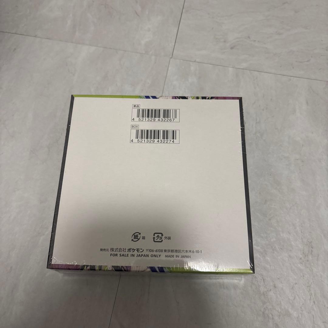 ポケモンカードゲーム ムニキスゼロ 1BOX シュリンク付