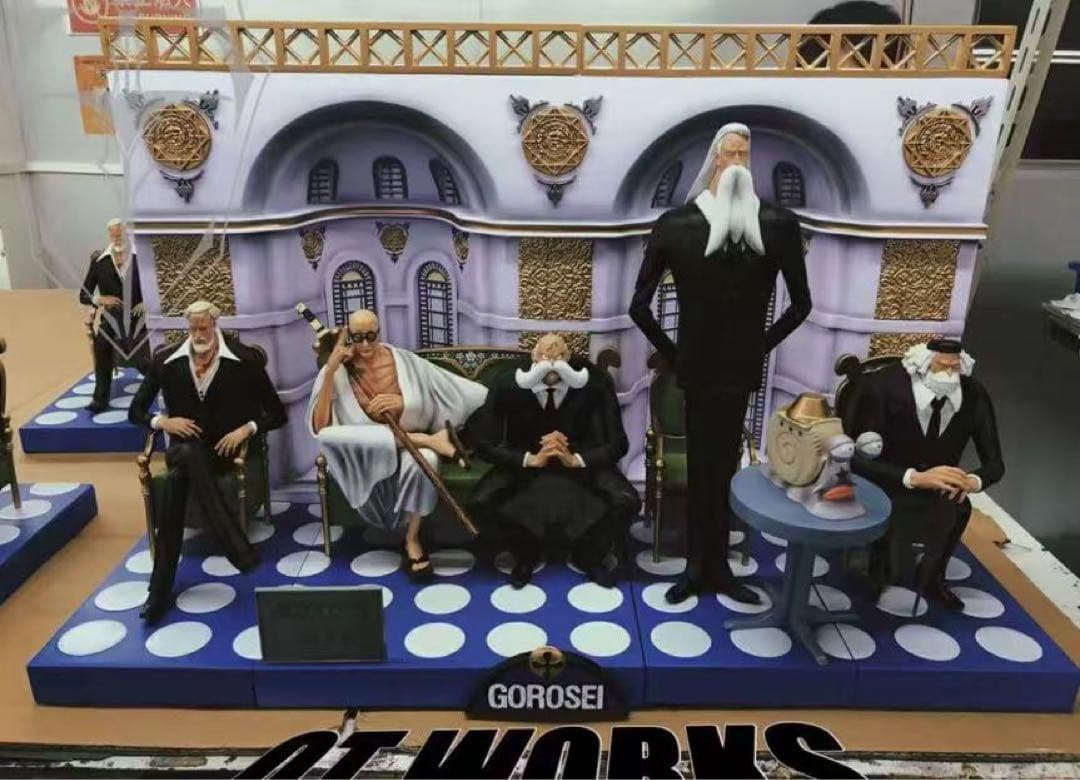 ワンピース 五老星 ガレージキット ガレキ スタチュー⑤