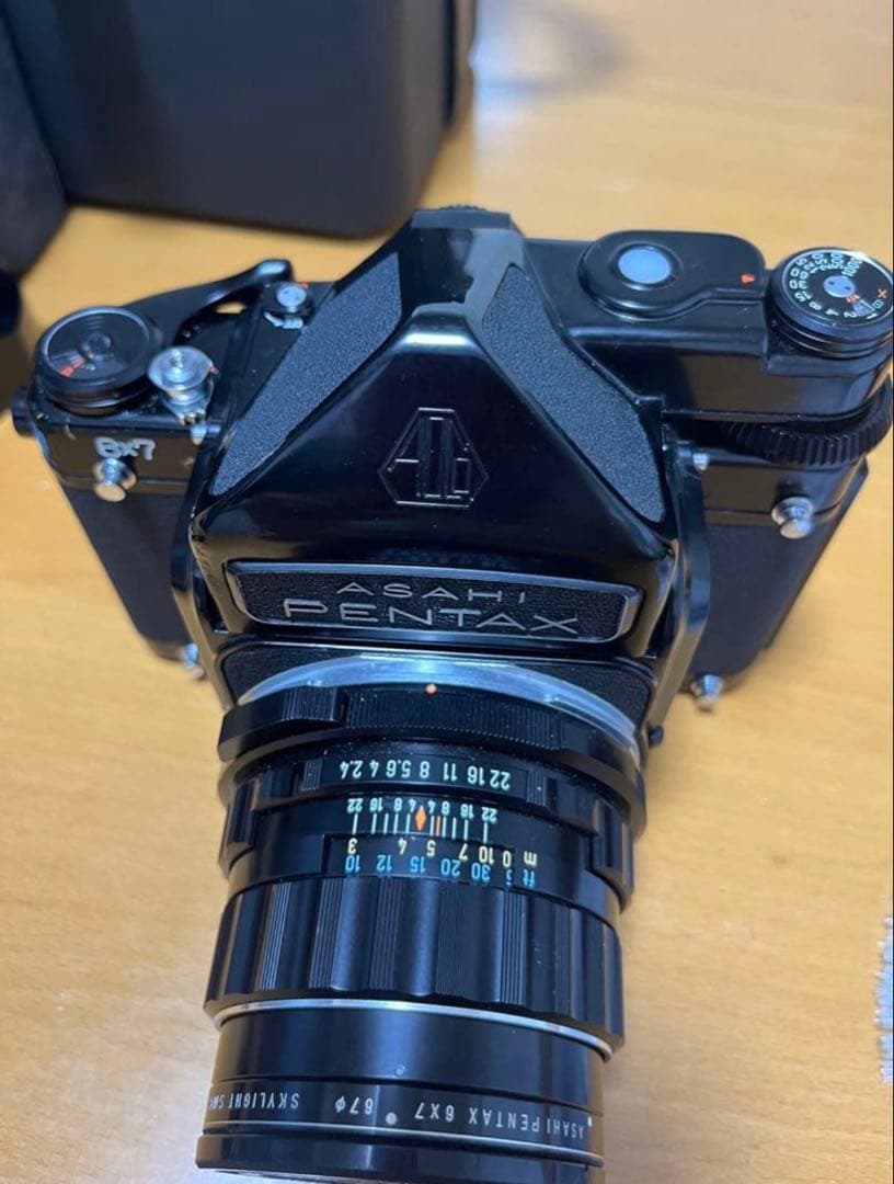 フィルムカメラ PENTAX 6x7 Asahi