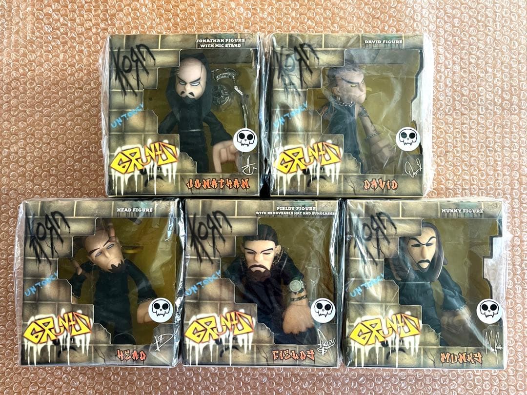 KORN フィギュア レッズ製 台湾版コンプリートセット ジョナサン デイビッド