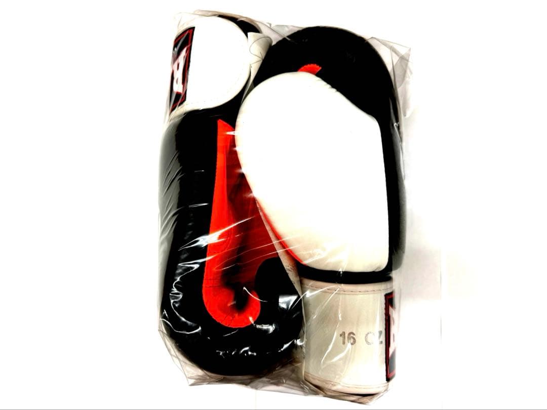 新品　RAJA グローブ 16oz ラジャ　本革製　マジック式　送料込