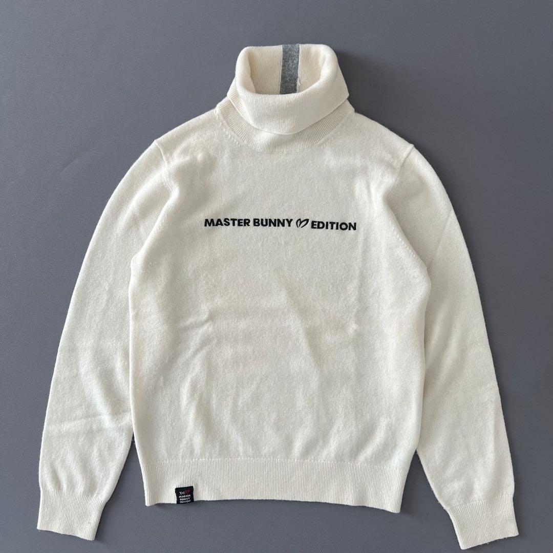 マスターバニー　パーリーゲイツ　カシミア100% セーター　タートルネック　長袖