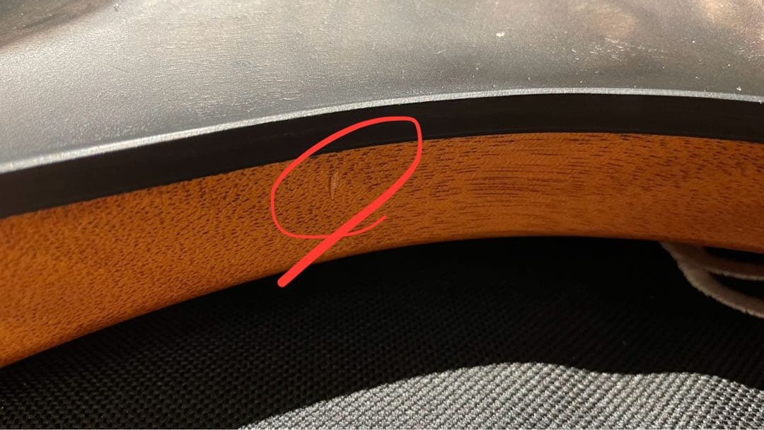 【パーツ交換あり】E-HR7-FX/BM (Black Burst) 7弦