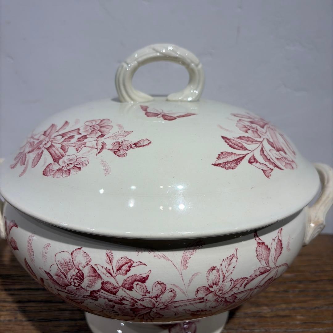 フランスアンティーク　バドンヴィレ　JASMIN シリーズ　スーピーエール