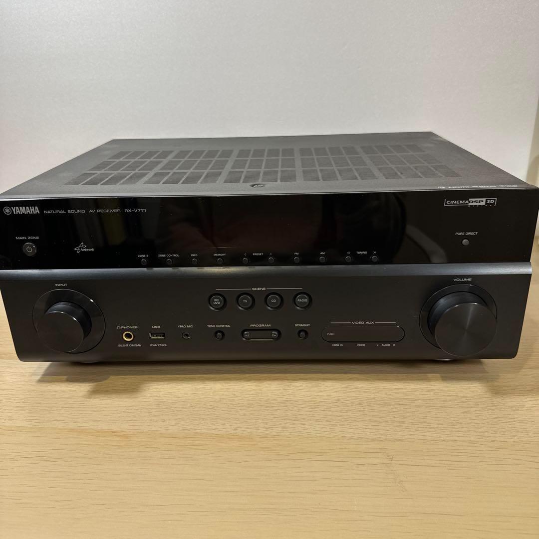 YAMAHA RX-V771 AVレシーバー AVアンプ ヤマハ　リモコン付き