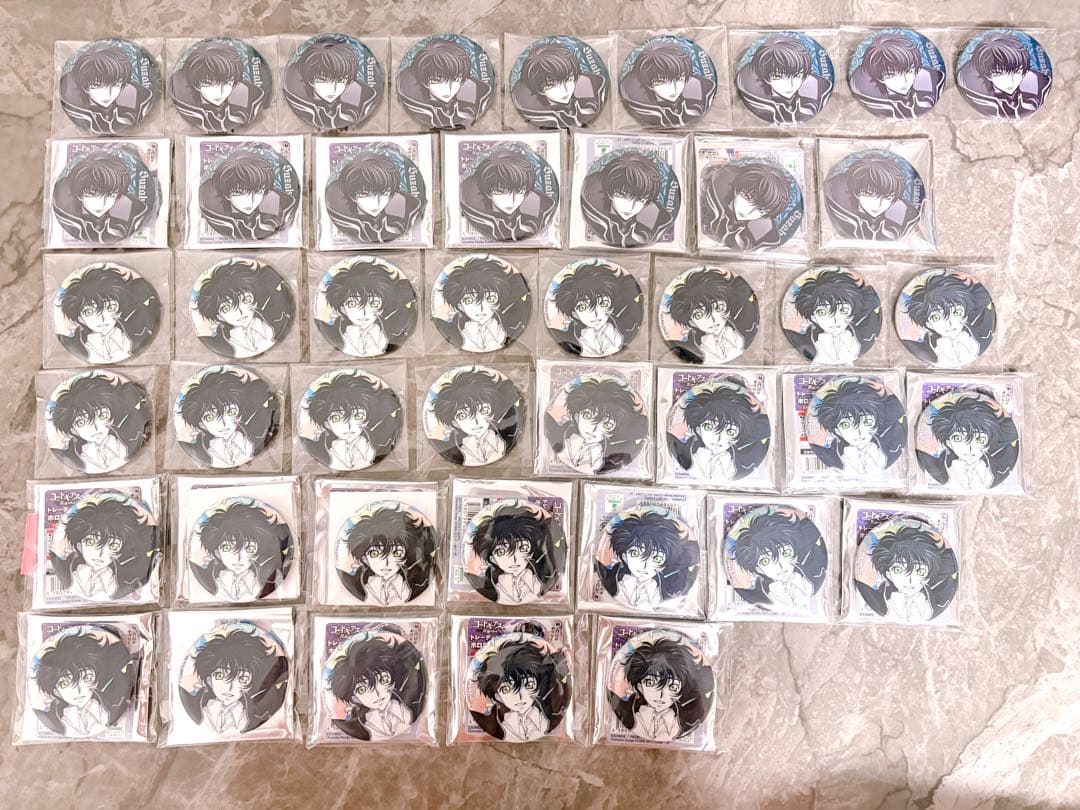 コードギアス　ホロEYE缶バッジ スザク