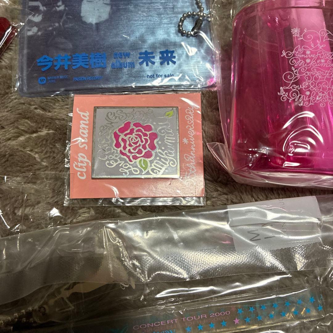 今井美樹 今井美樹コンサートグッズ 小物ブレスレットカード入れなど色々セット