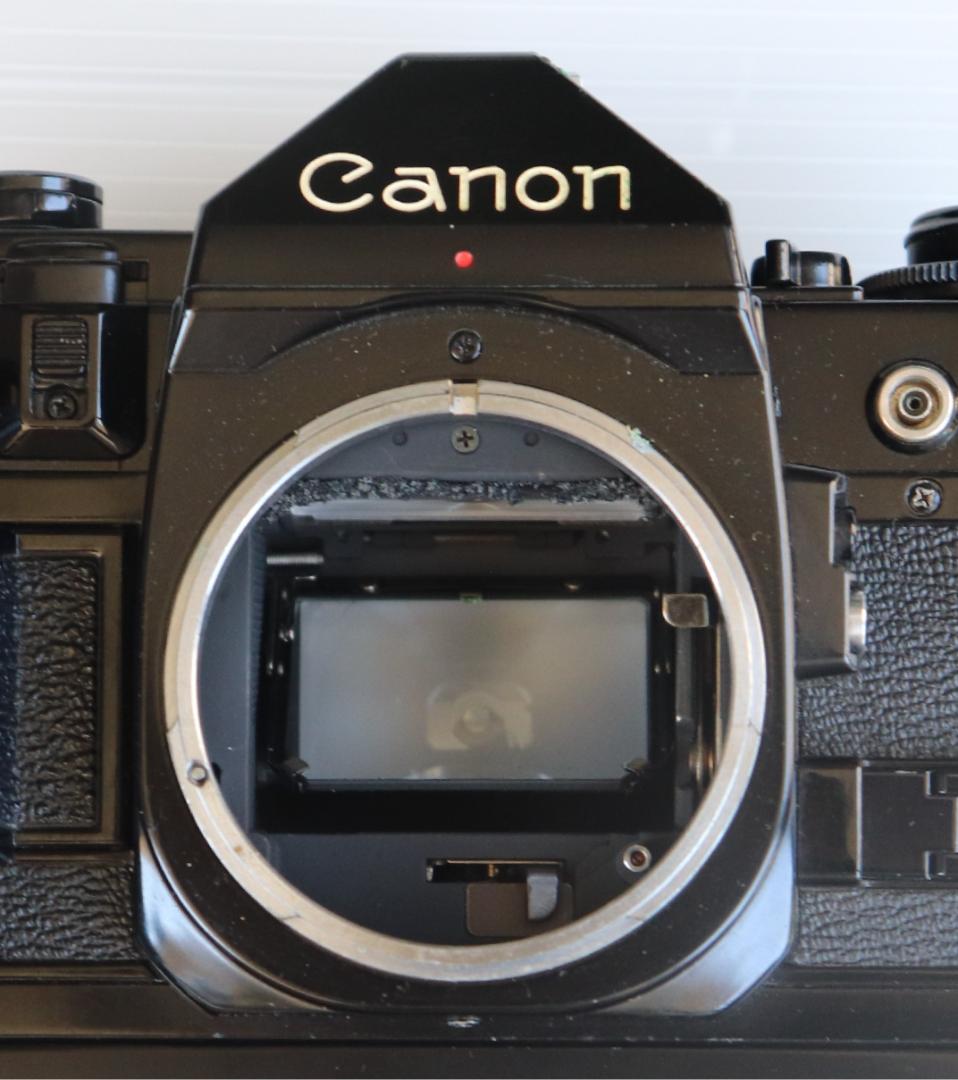 Canon　A-1本体　レンズ3本　モータードライブ　セット