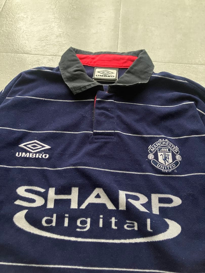 激レア　99-00 マンチェスターユナイテッド　アンブロ　長袖ユニフォーム