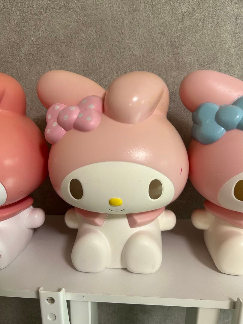 マイメロディ BIG貯金箱　3体セット　2012年　サンリオグッズ