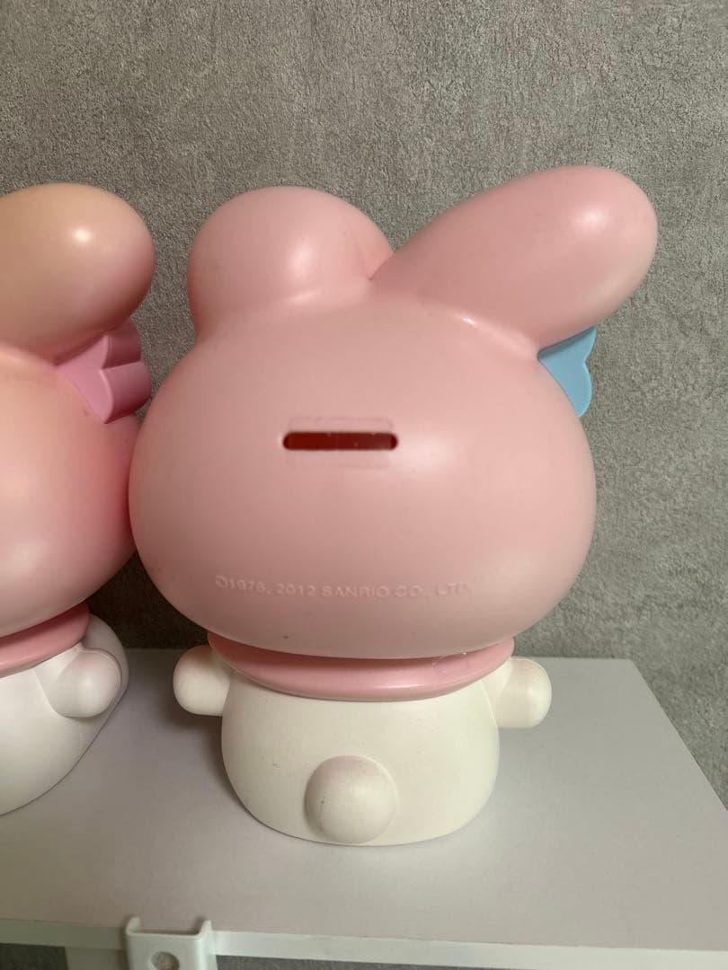 マイメロディ BIG貯金箱　3体セット　2012年　サンリオグッズ