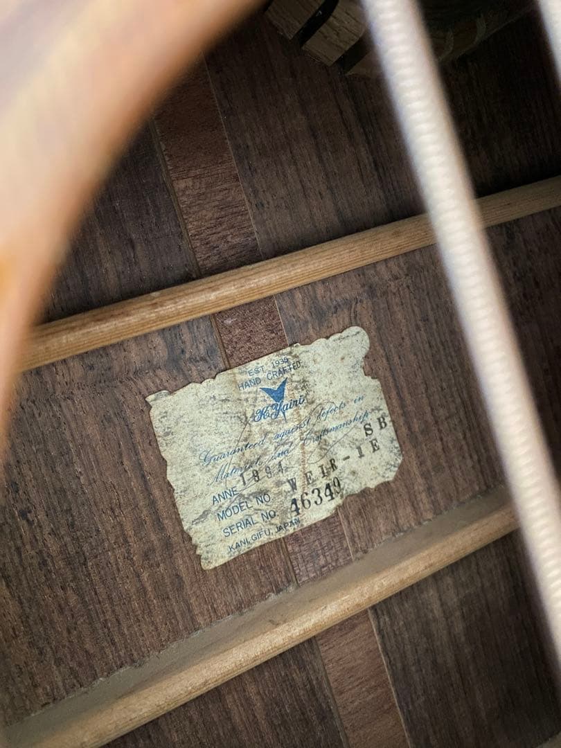 アコースティックギター　k.yairi