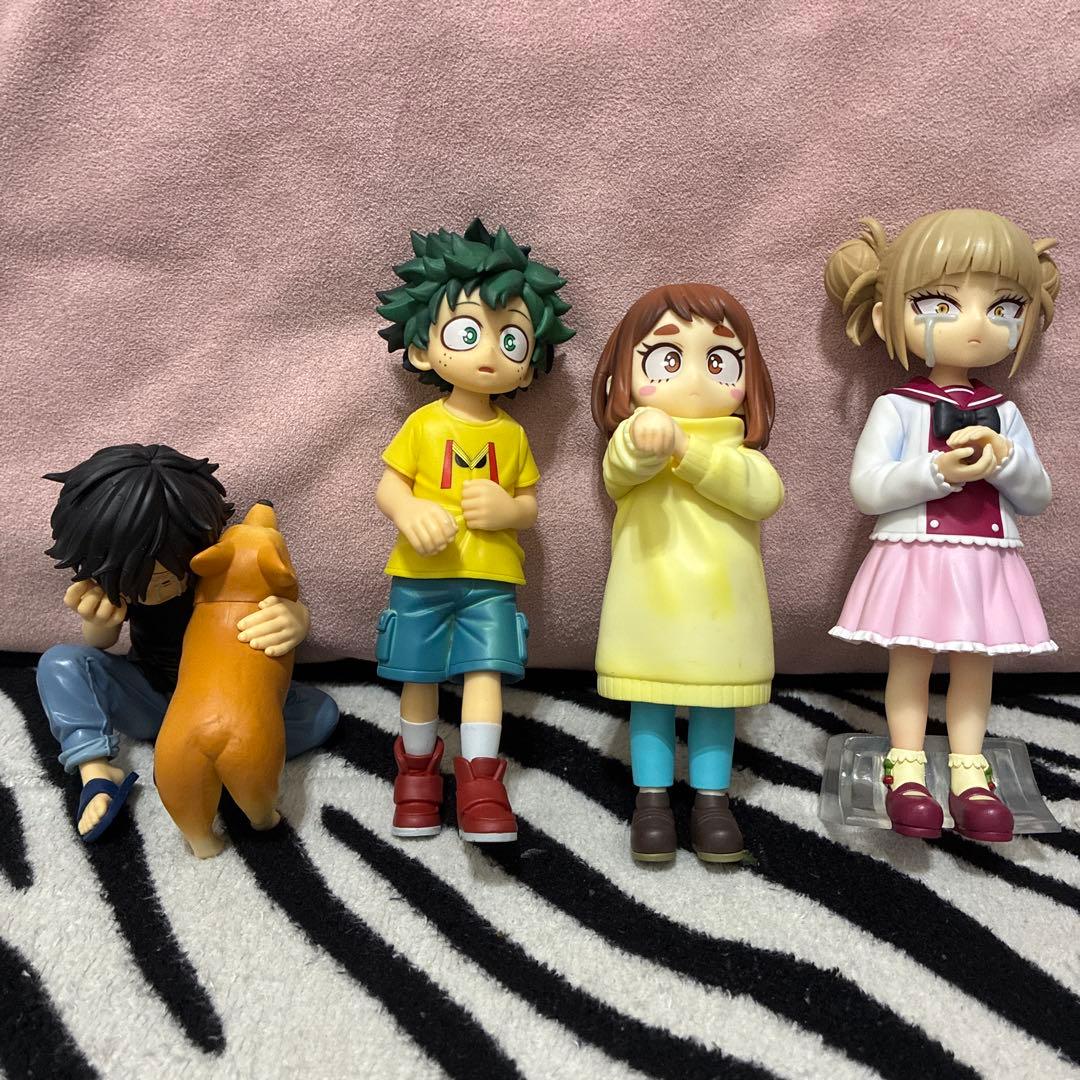 僕のヒーローアカデミア　一番くじ　E賞　お茶子&トガ　C賞　いずく&て