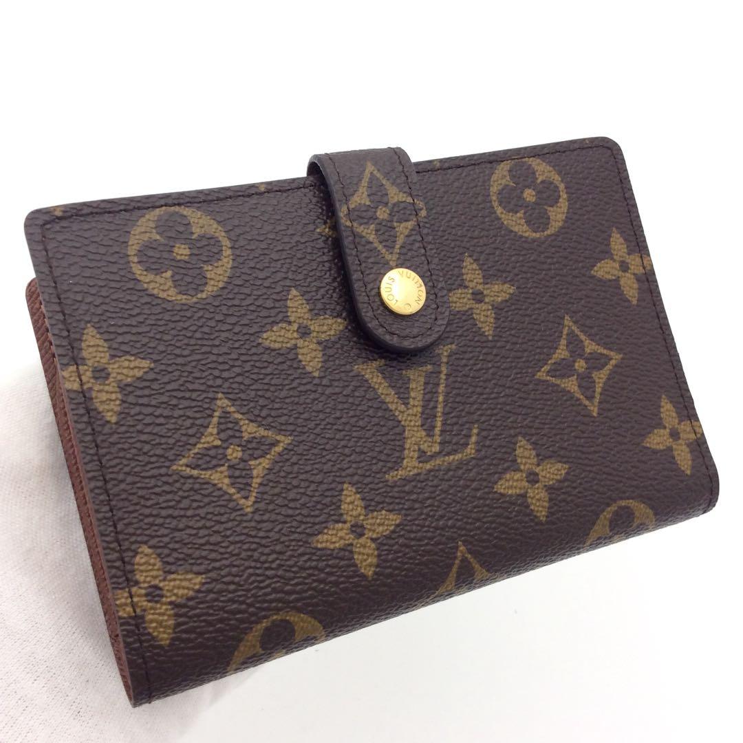 ルイヴィトン モノグラム レディース がま口財布 ヴィエノワ 新型 M61674