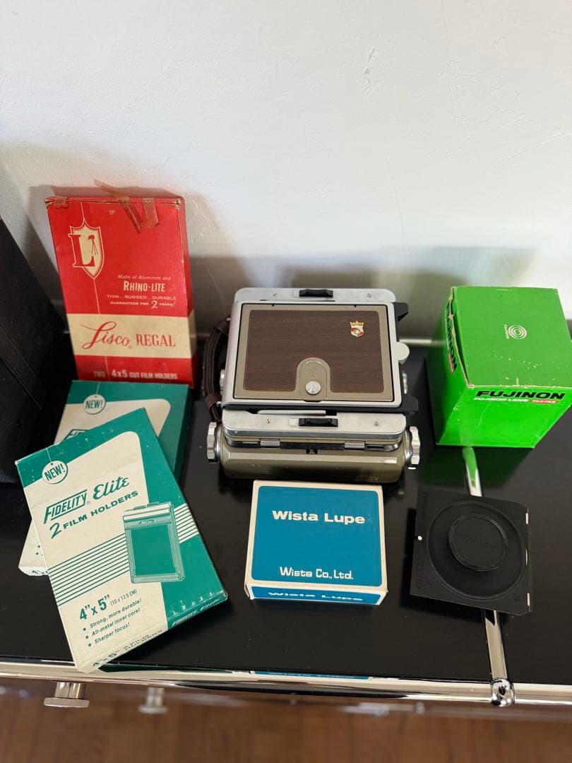 WISTA 45 フィールドカメラ、FUJINON 150㎜　ほか付属品まとめ売