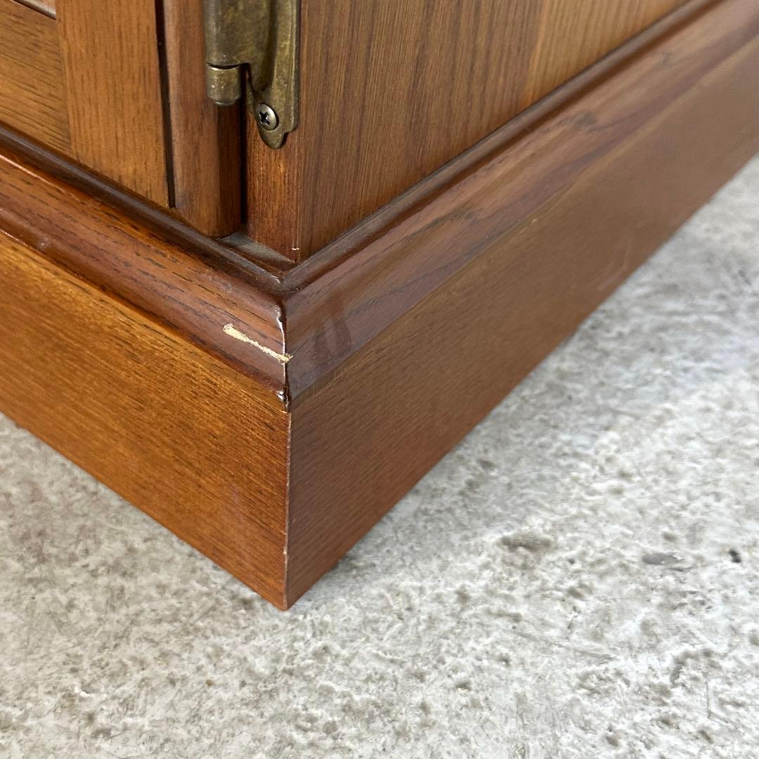 ✦カリモク✦ヴィンテージ ライティングビューロー デスクキャビネット 昭和レトロ