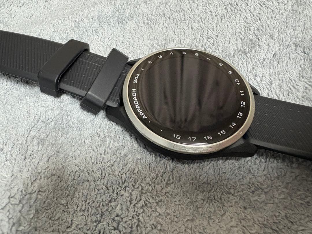 Garmin Approach S44／ゴルフGPSウォッチ/ガーミン ブラック