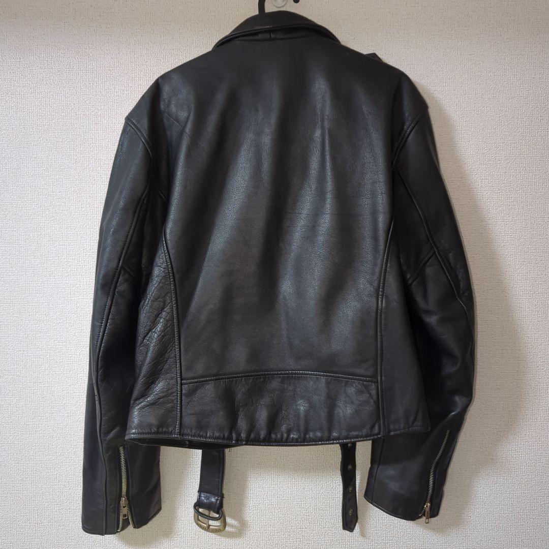 ハーレーダビッドソン　ライダースジャケット　革ジャン　80s usa製　レザー