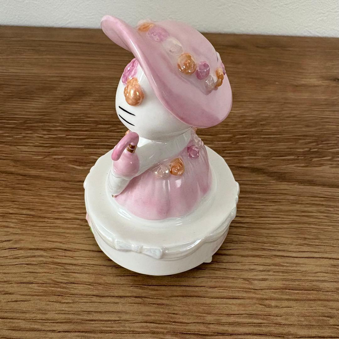 レア☆ハローキティ☆30周年記念 陶器 加藤工芸 置物 2004年