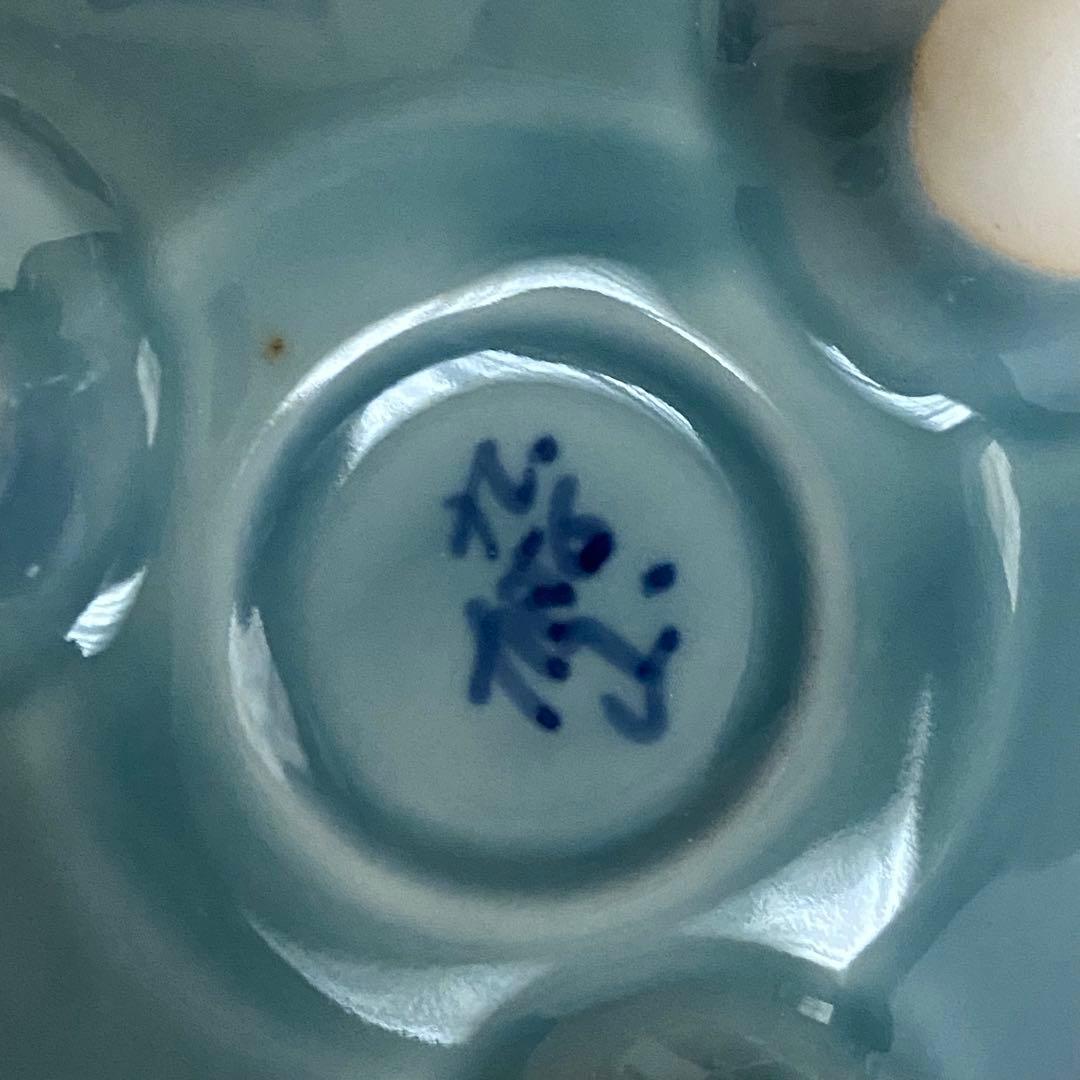 香道具　香炉　九谷焼　旭山　獅子　象耳