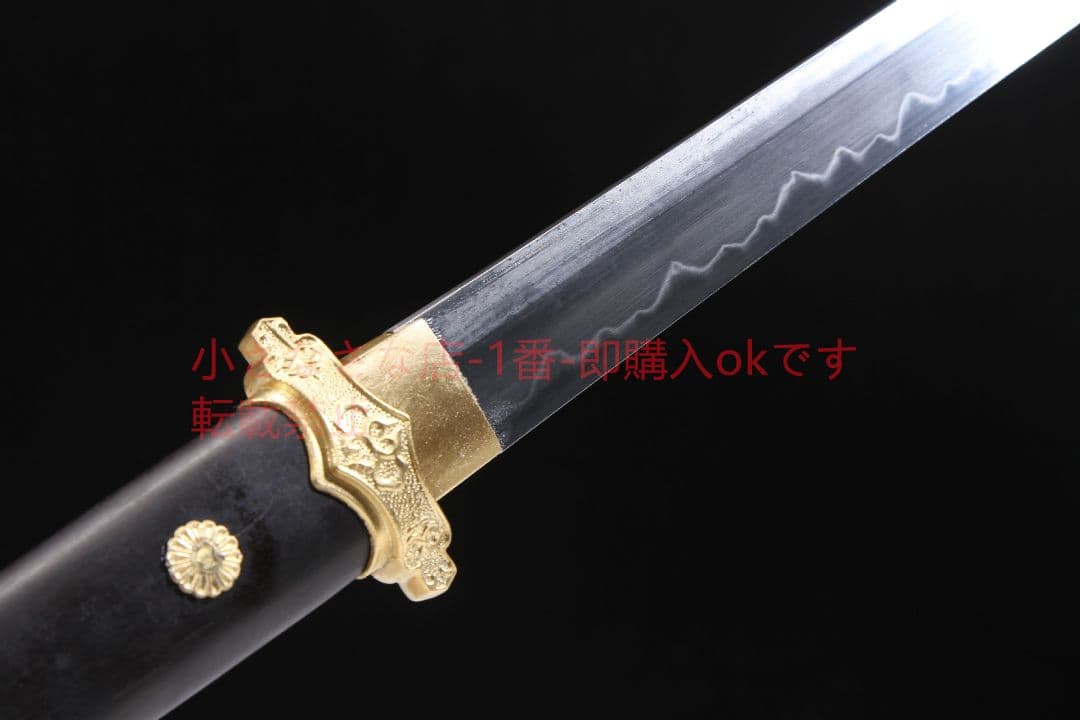 黒檀純銅唐横刀T 10焼刃 古兵器 武具 刀装具 日本刀 模造刀 居合刀