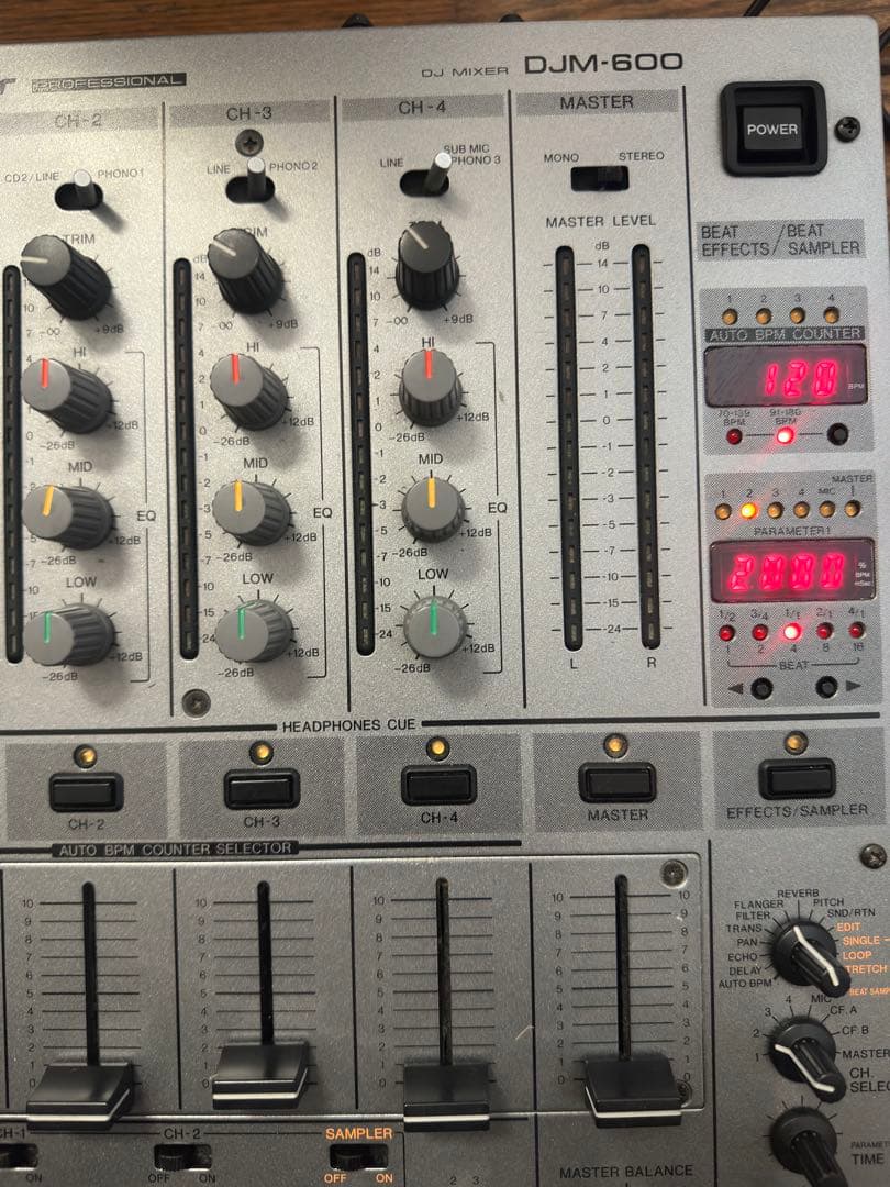 Pioneer DJM-600 ミキサーDJ
