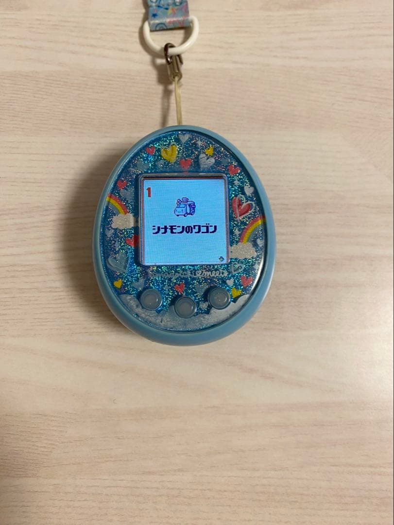 M*o様 たまごっちみーつ メルヘンみーつver．ブルー ストラップ付き