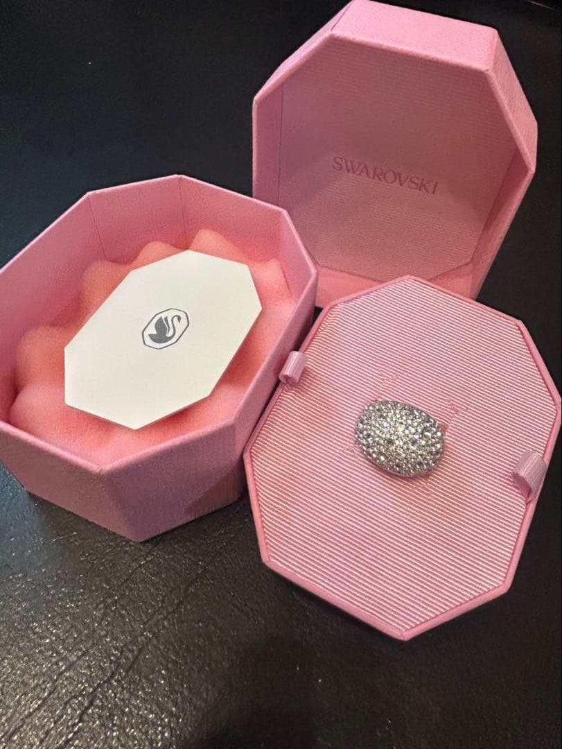 スワロフスキーパヴェリング14号➕スワロフスキーオマケ