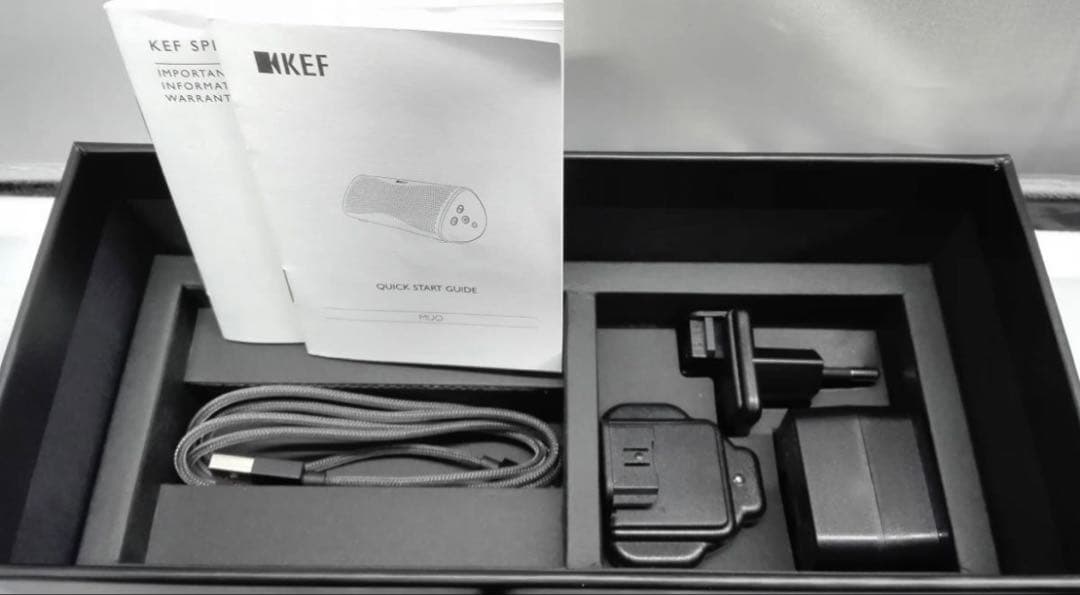 KEF Muo ワイヤレススピーカー シルバー ペア