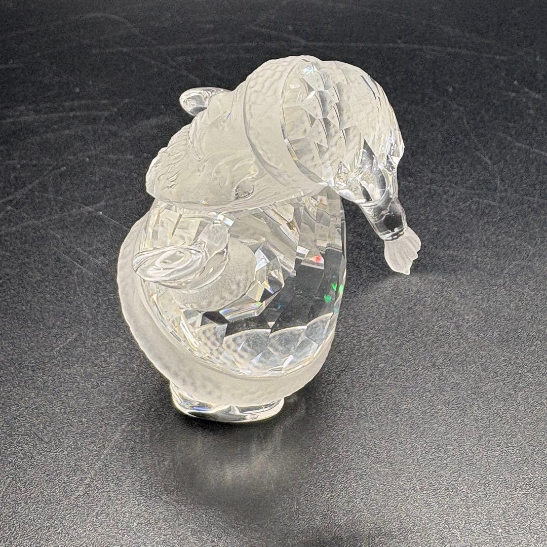 スワロフスキー　置物　　オブジェ　クリスマス　サンタクロース　no.175