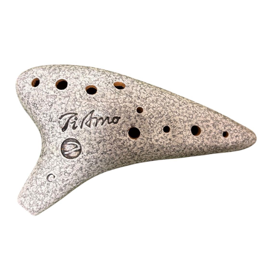 希少品 Ti Amo オカリナ ソプラノC 鳥マーク 専用ケース・説明書付き