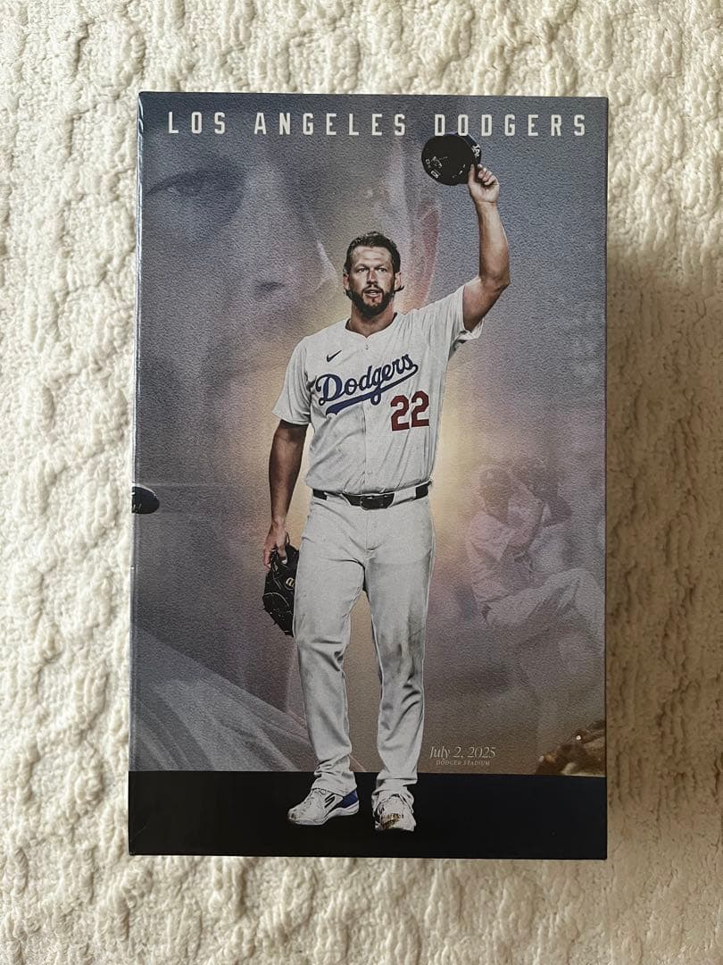 【限定セール】Dodgersクレイトン・カーショー3000奪三振記念ボブルヘッド