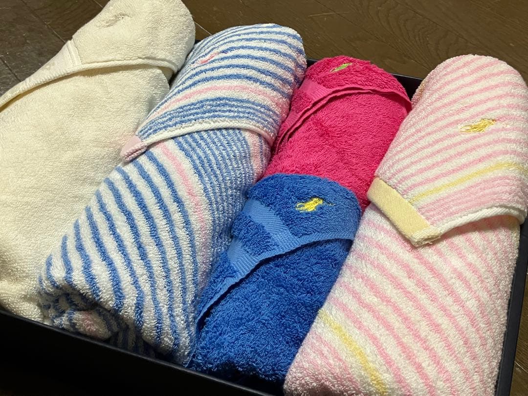 ラルフローレン　バスタオル フェイスタオル　5枚セット　新品未使用