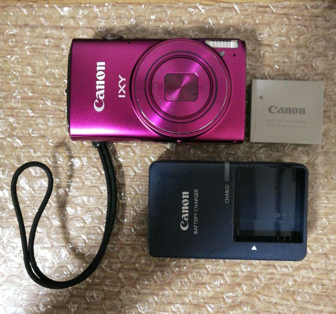 CanonIXY620F デジタルカメラ　バッテリーチャージャー　ピンク