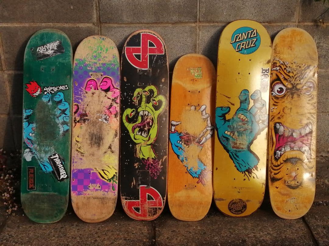 SANTA CRUZ　Rob Roskopp　サンタクルーズ　ロスコップ他✕6本