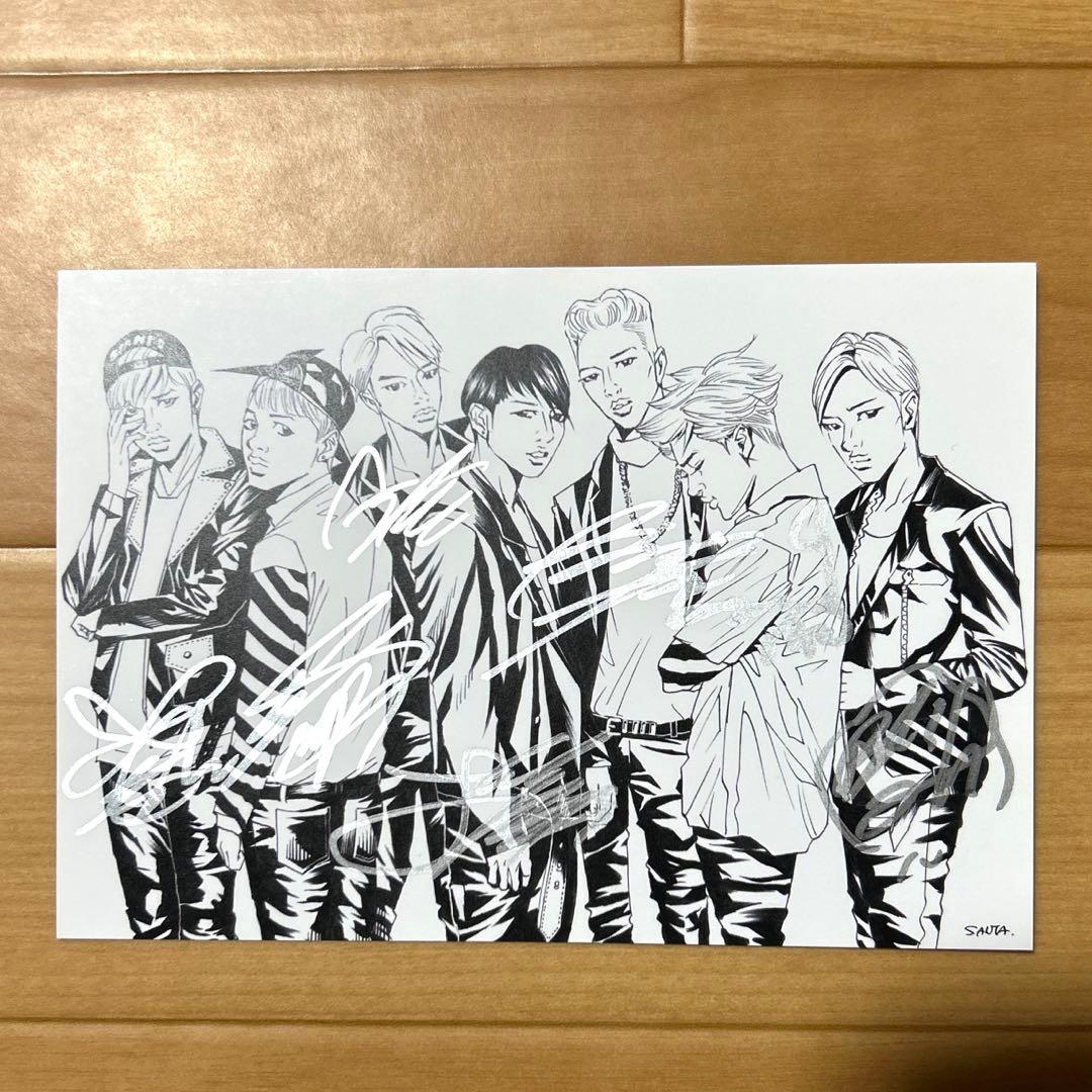 BTS Danger 直筆サイン入りポストカード
