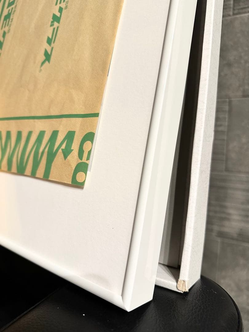 アルフレーム BH-03Jホワイト 小全紙507x659 アクリル