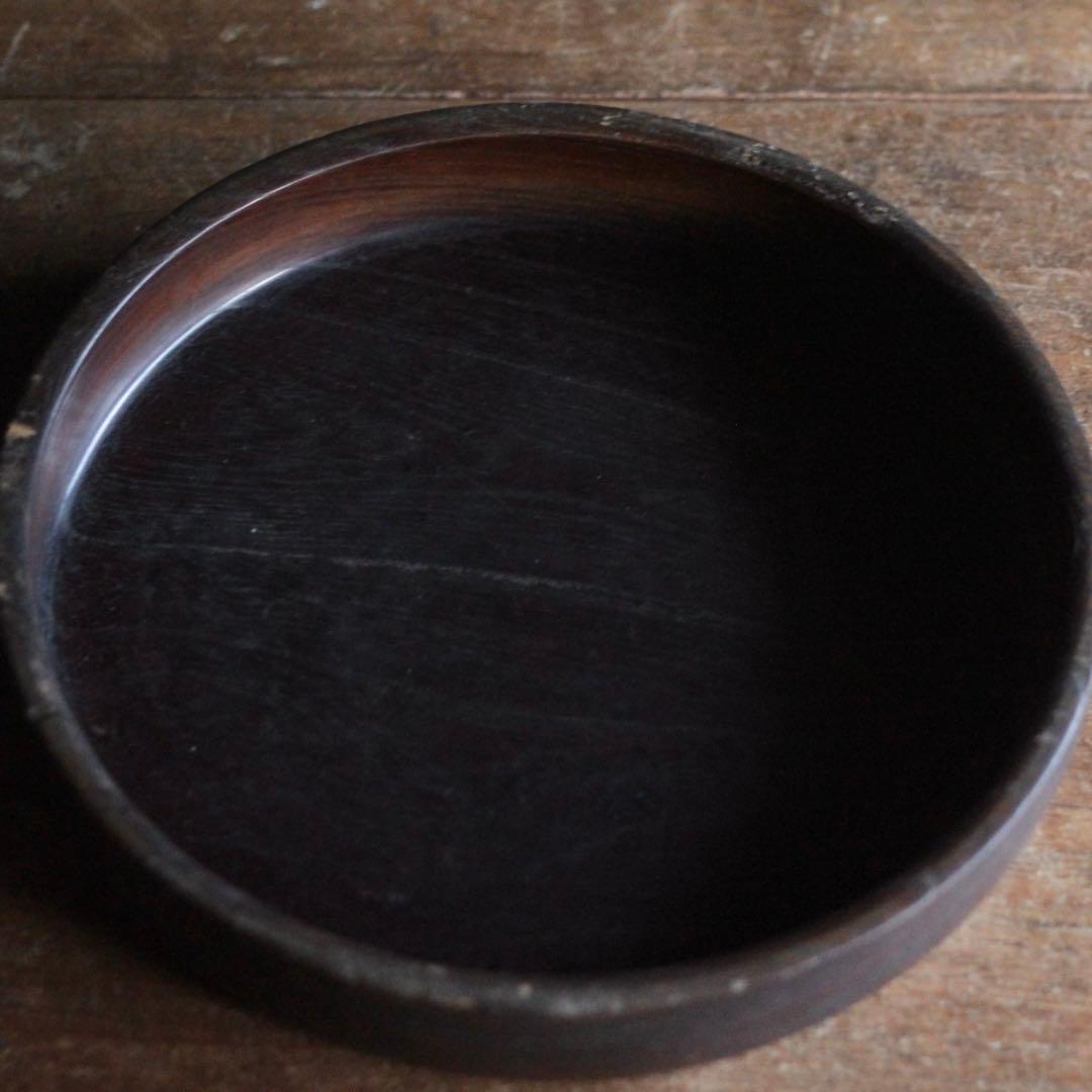 古い 小ぶり くりぬき盆 No.1 古道具 アンティーク