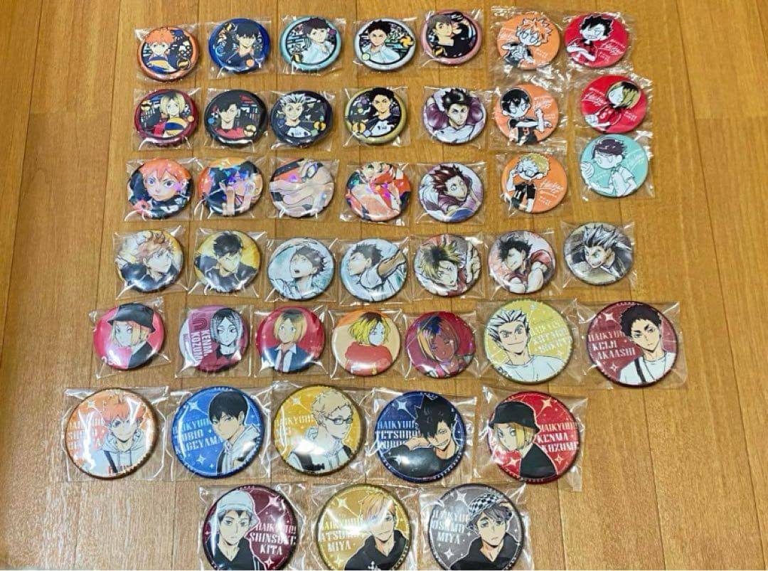ハイキュー グッズ 缶バッジ キーホルダー まとめ売り