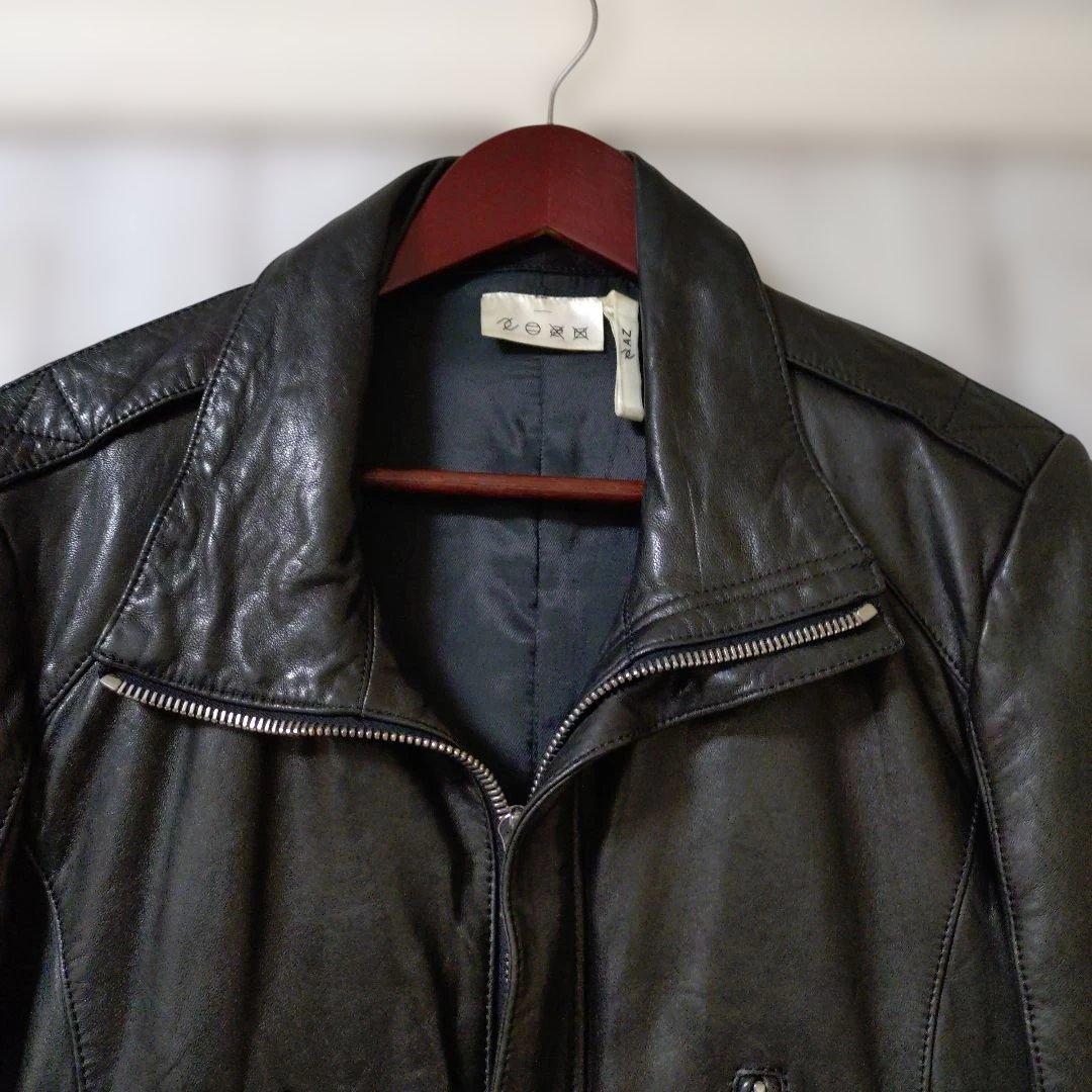 最終値下げ　ライダースジャケットAZ　やわらかい羊革