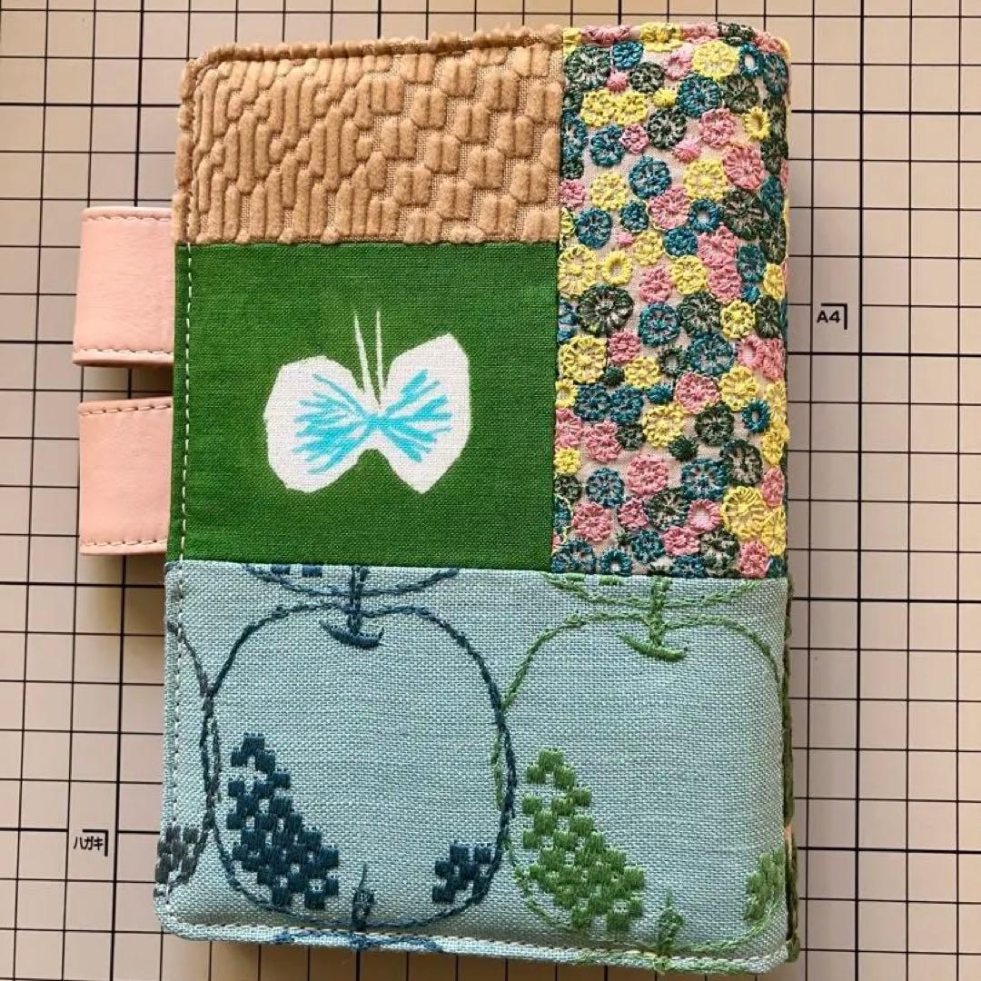 レア♪ミナペルホネン　ほぼ日手帳カバー　piece ピース　a6 オリジナル