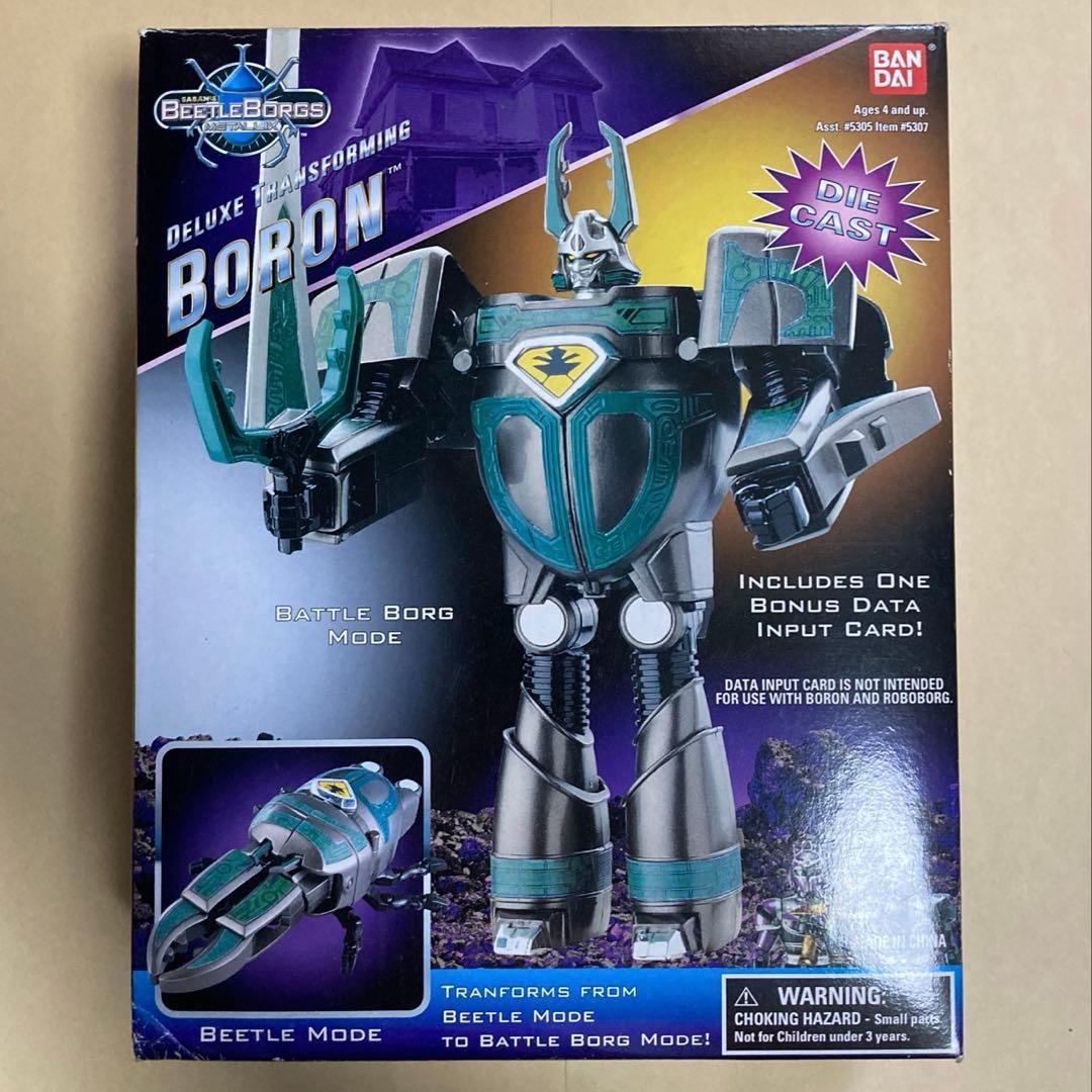 【希少】ビーファイターカブト BORON ボロン 邪甲神クワガタイタン 海外版