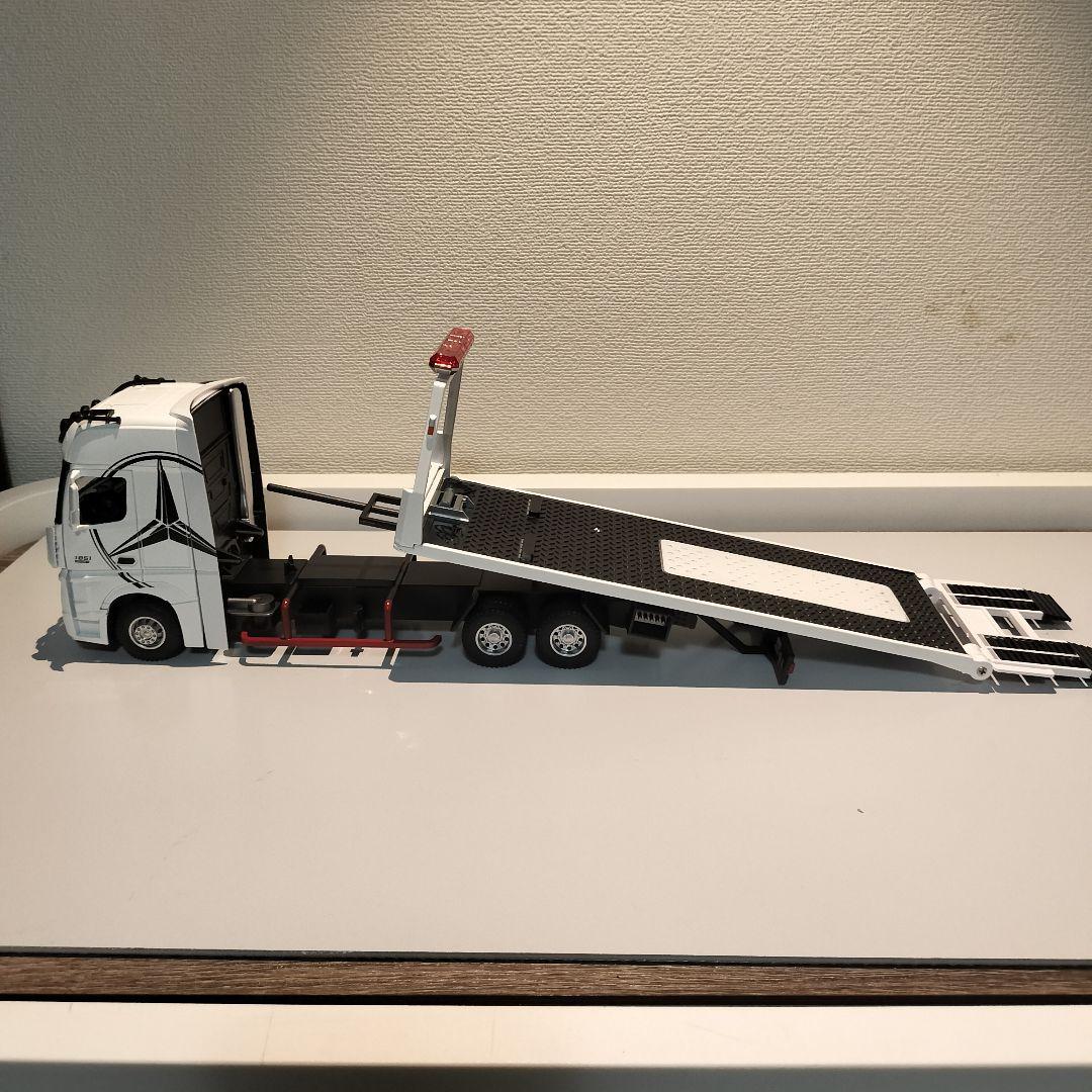 1/24 メルセデス ベンツ アクトロス 積載車 ダイキャストミニカー